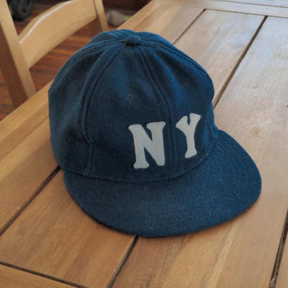 Ebbets Field New York Black Yankees 1936 Ballcap